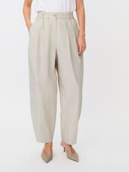 Masai Copenhagen Mapersephona Straight Fit Draped Trouser