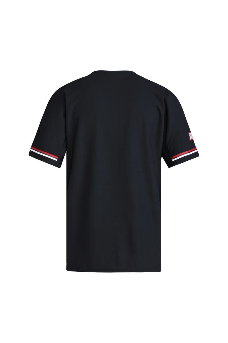 Men's adidas  Black Texas Tech Red Raiders Replica Baseball Jersey, Alternate, color, Black