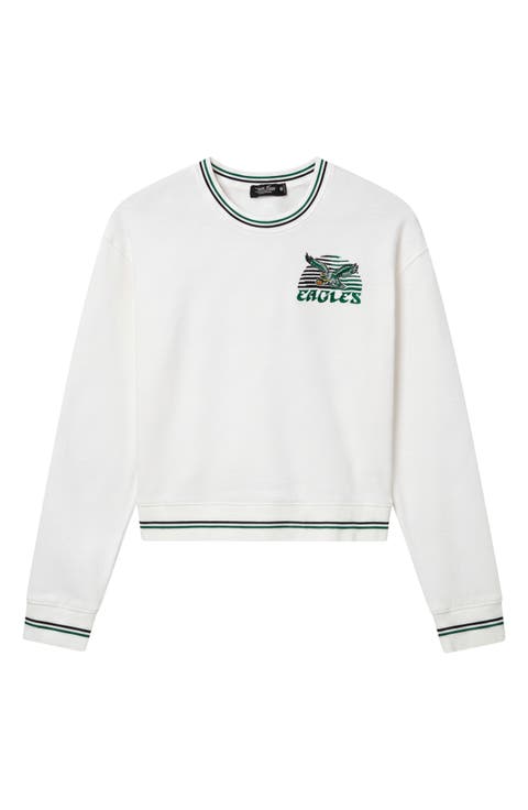 Philadelphia Eagles Graphic Cropped Sweatshirt