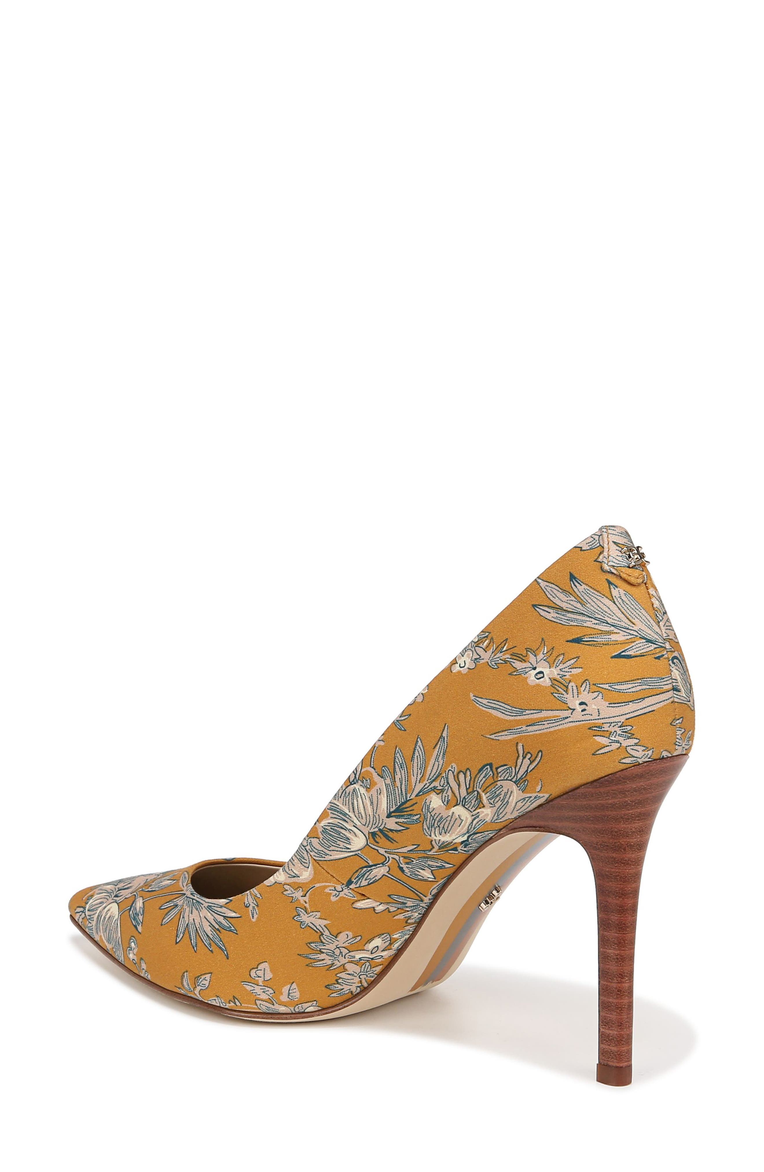 Hazel Pointed Toe Pump, Alternate, color, WASHED MARIGOLD