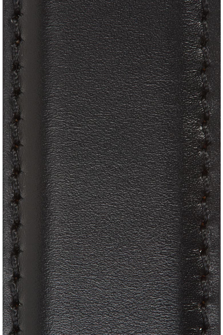 Benny Leather Belt, Alternate, color, BLACK 200