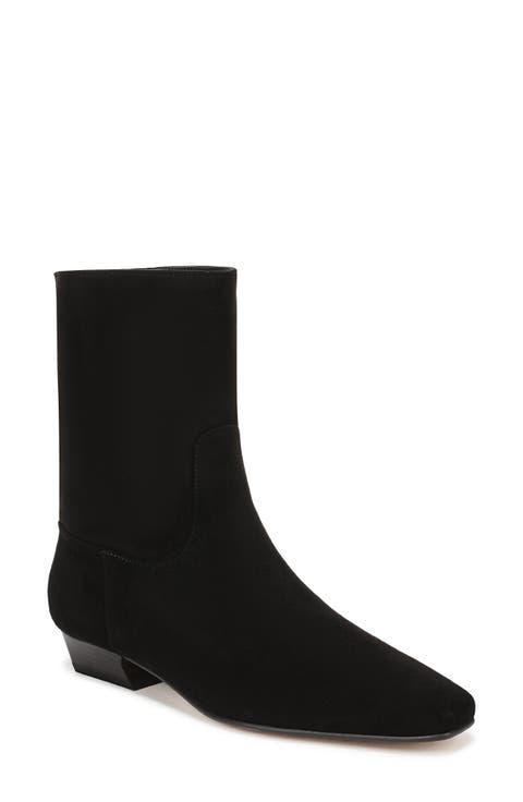Addison Croc Embossed Bootie