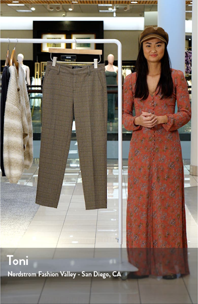 Plaid Tapered Pants, sales video thumbnail