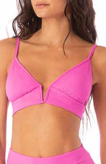 Maaji Parade Reversible Triangle Bikini Top