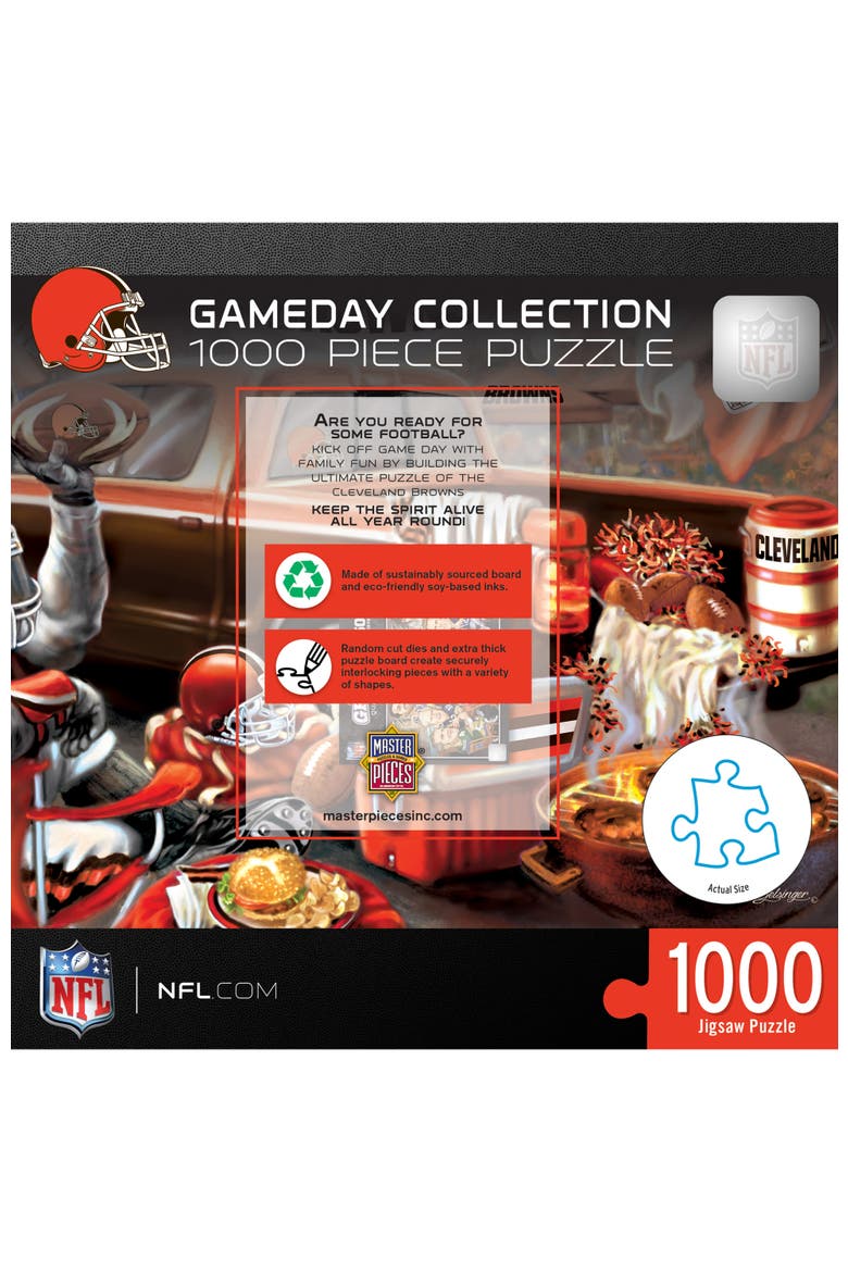 Cleveland Browns Gameday 1000pc Puzzle, Alternate, color, Multicolor