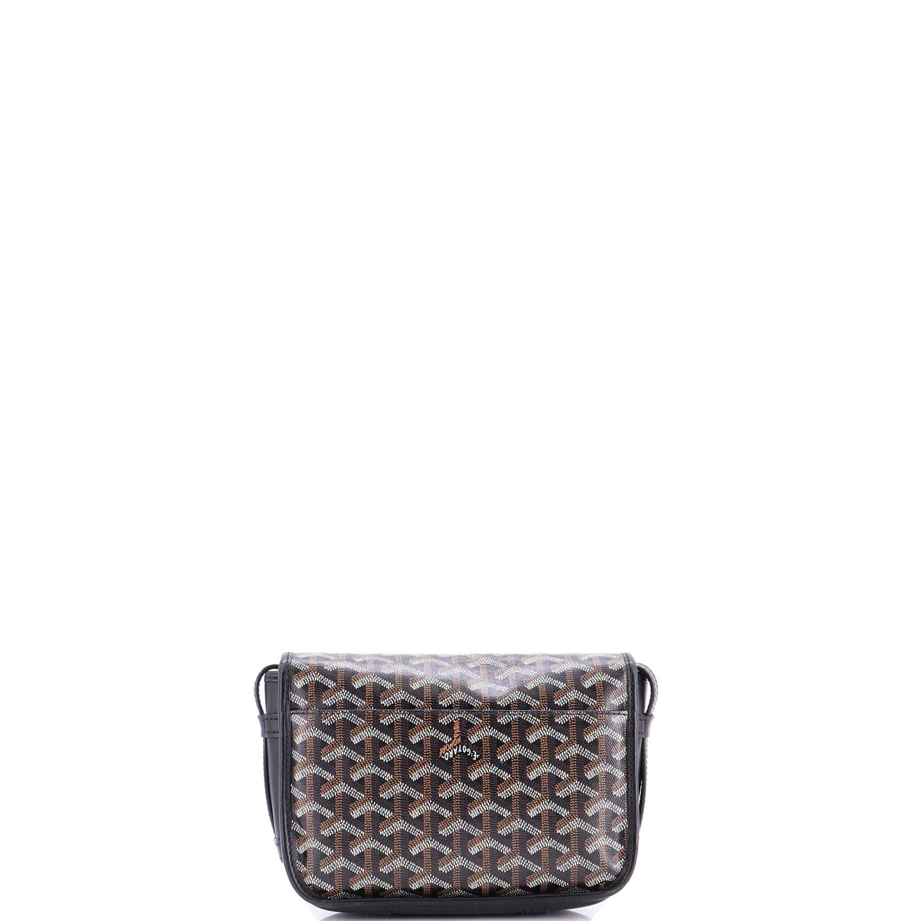 Pre-Owned Goyard Belvedere Messenger Bag Coated Canvas PM, Alternate, color, 