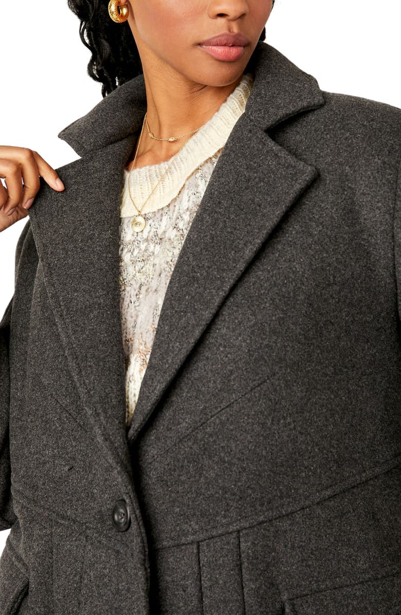 Free People Victoria Princess Seam Coat, Alternate, color, 