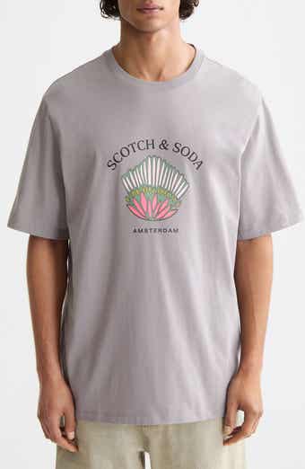 Scotch & Soda Regular Fit Artwork Graphic T-Shirt