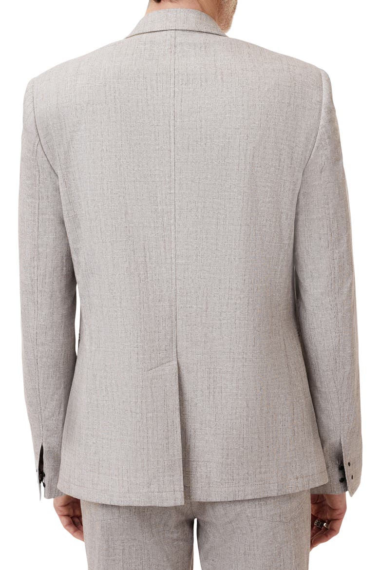 Wallace Slim Fit Stretch Cotton Sport Coat, Alternate, color, MUSHROOM