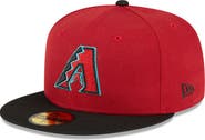 New Era Men's New Era Red/Black Arizona Diamondbacks Home Authentic Collection On-Field 59FIFTY Fitted Hat