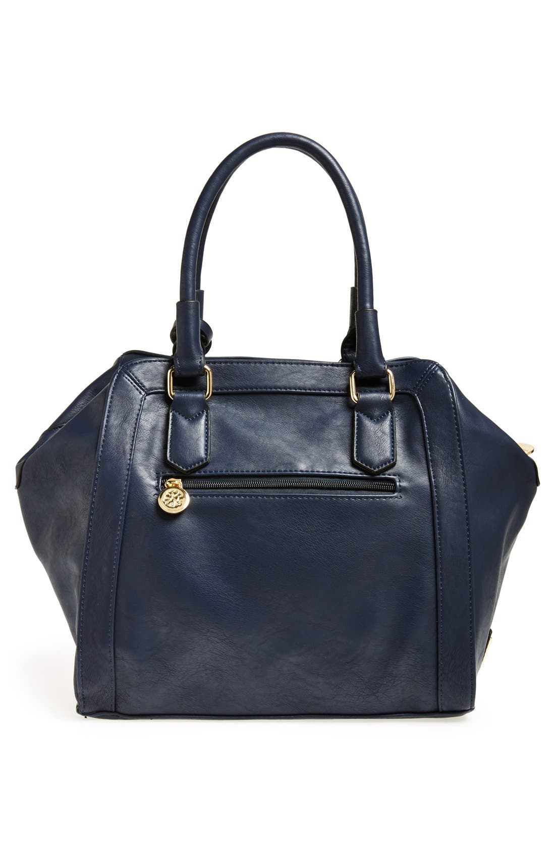 'Agnes' Satchel, Alternate, color, NAVY