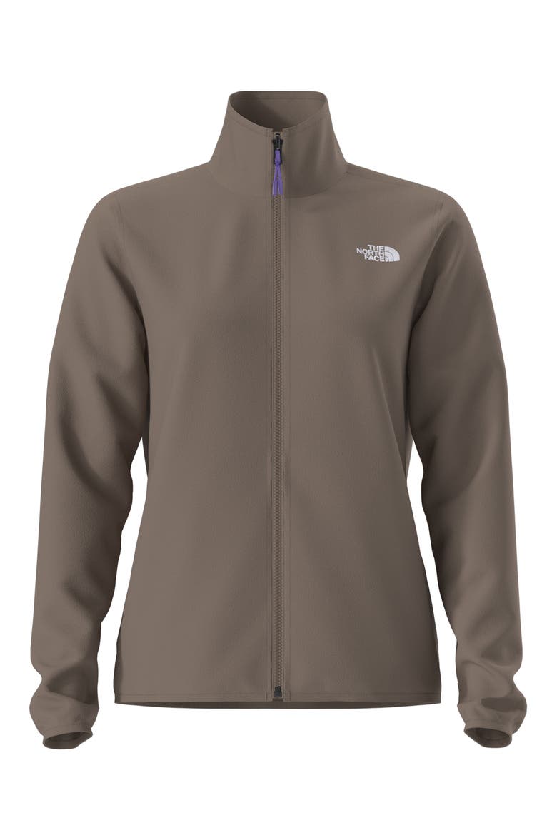 Glacier Fleece Jacket, Alternate, color, GARNET