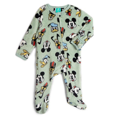 Mickey Mouse Fleece Footed Sleep N' Play