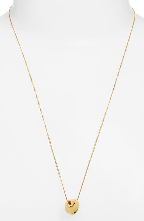 Jenny Bird Rio Pendant Necklace In High Polish Gold