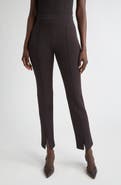 ST. JOHN Milano Stretch Knit Slim Leg Pants