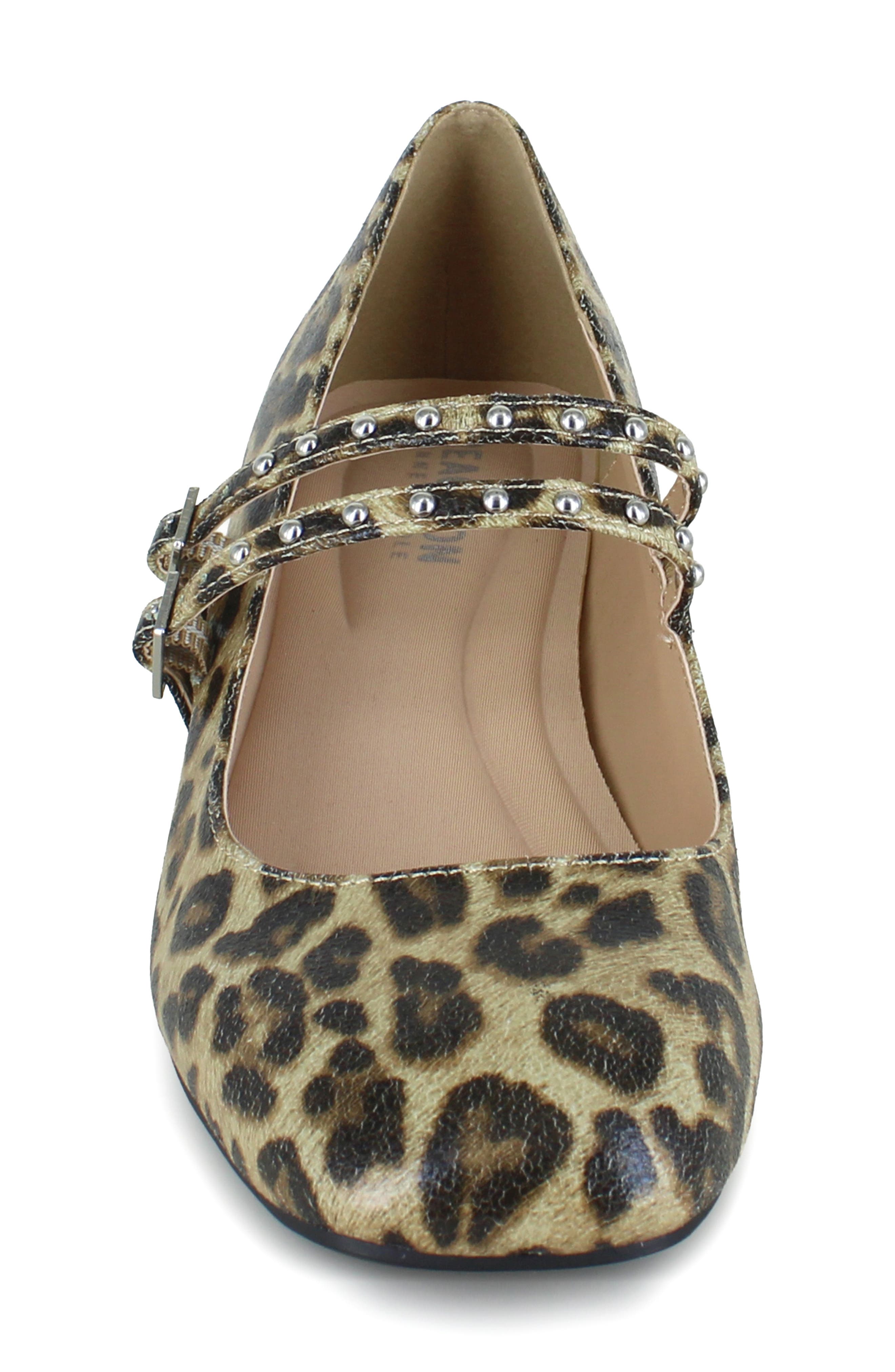 Reaction Kenneth Cole Leeann Mary Jane Pump, Alternate, color, Leopard Patent