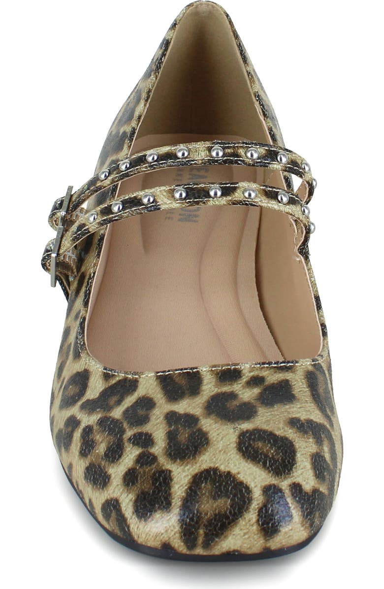 Reaction Kenneth Cole Leeann Mary Jane Pump, Alternate, color, Leopard Patent