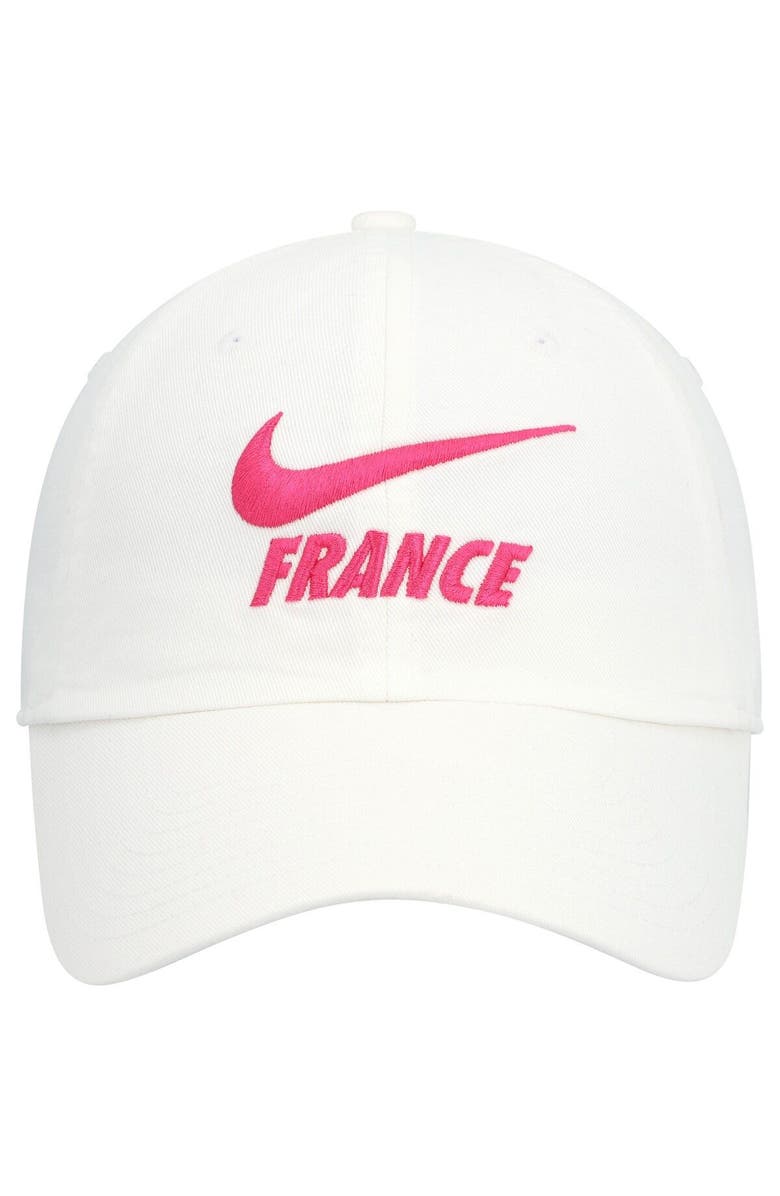 Nike Women's Nike White France National Team Campus Adjustable Hat, Alternate, color, 