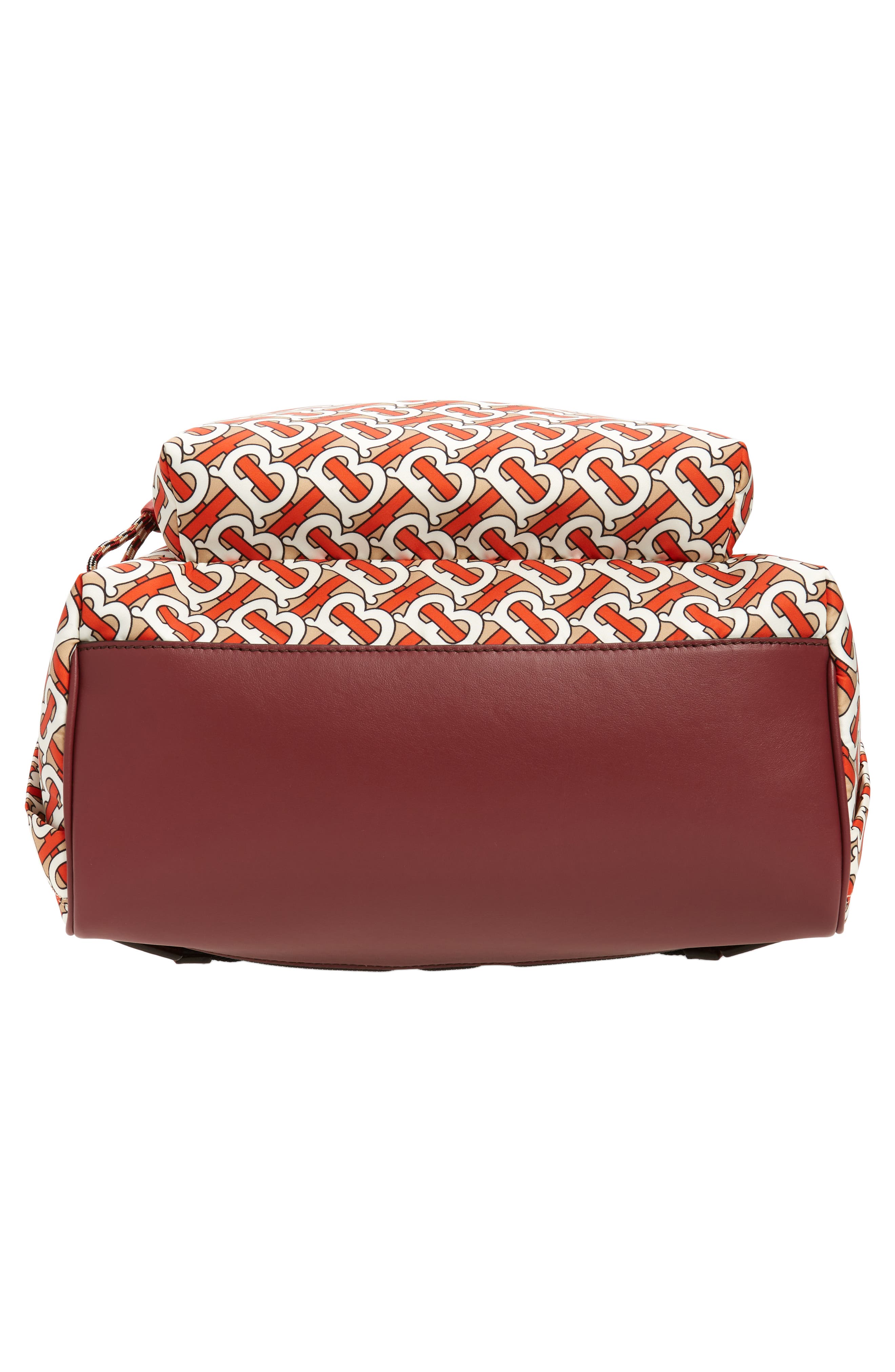 Burberry Monogram Print Nylon Backpack, Alternate, color, 