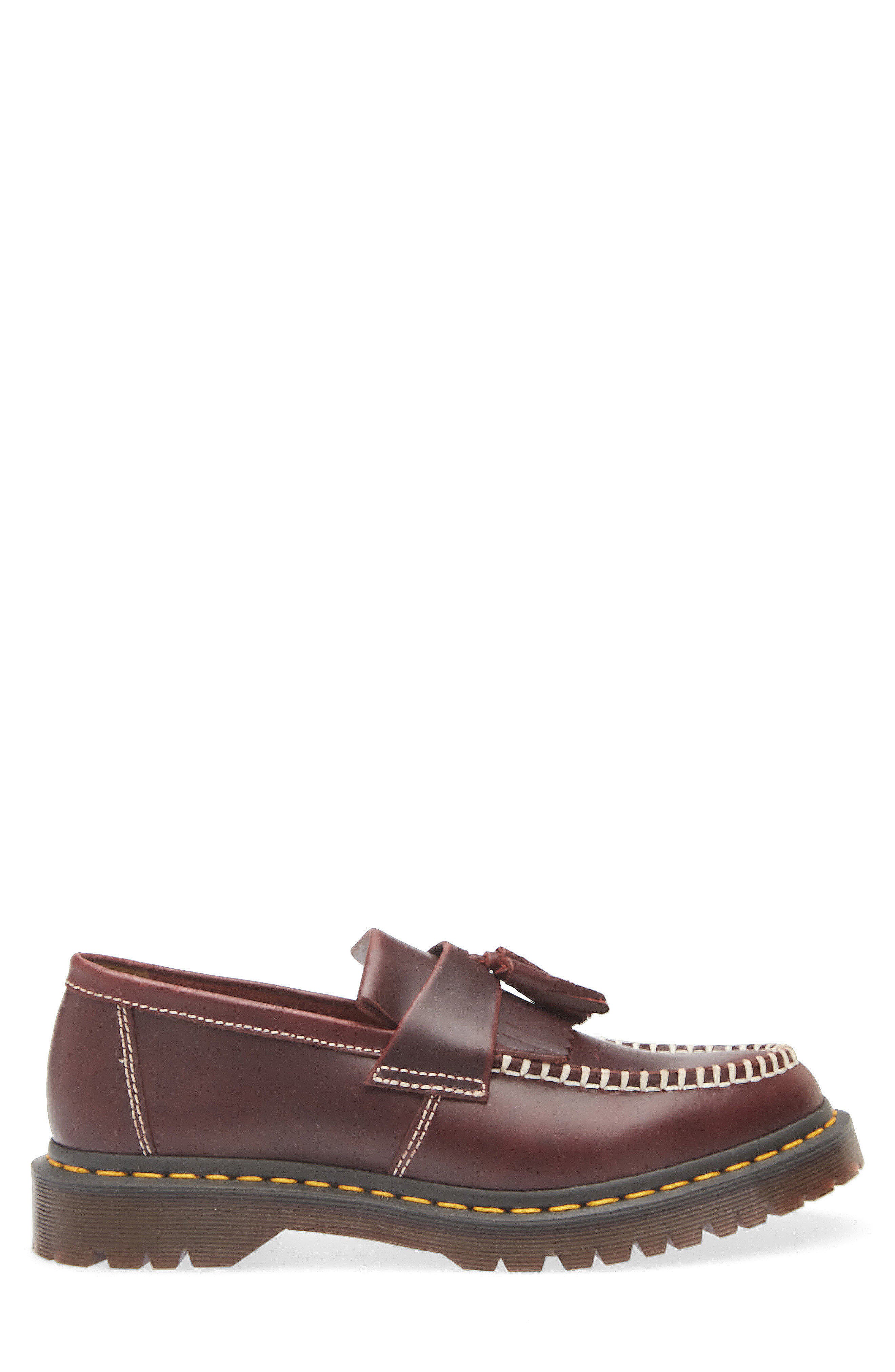 Adrian Ben Tassel Loafer, Alternate, color, CHERRY RED