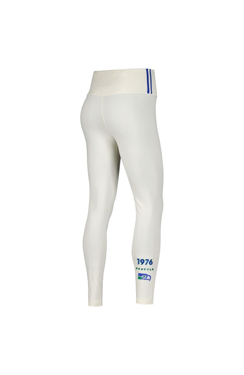PRO STANDARD Women's Pro Standard Cream Seattle Seahawks  Retro Classic Jersey Leggings, Alternate, color, 