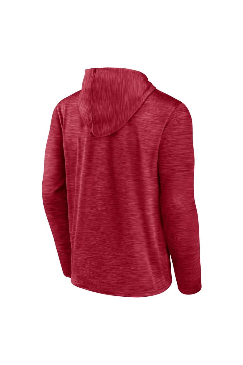 Men's Scarlet San Francisco 49ers Head Start Pullover Hoodie, Alternate, color, Scarlet