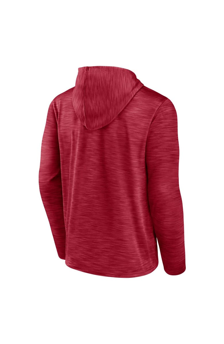 Logo Athletic Men's Scarlet San Francisco 49ers Head Start Pullover Hoodie, Alternate, color, Scarlet