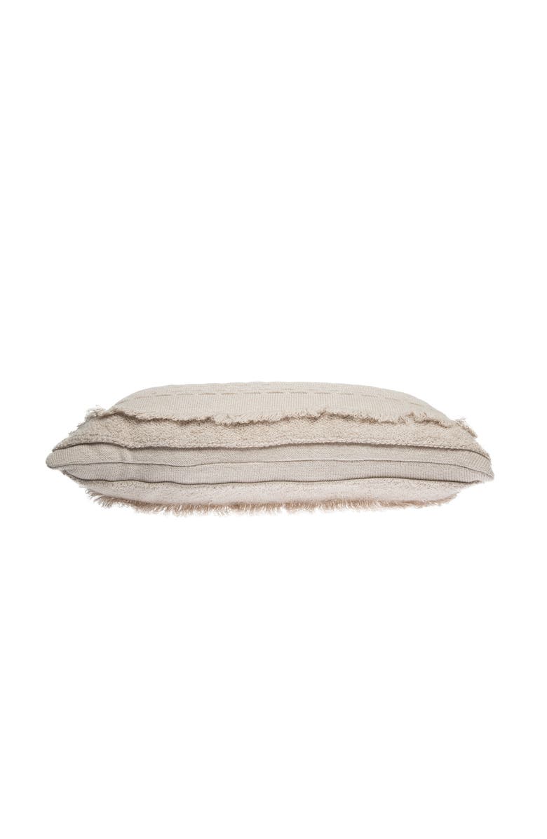 Lorena Canals Knitted Cushion Air Dune White, Alternate, color, Dune White