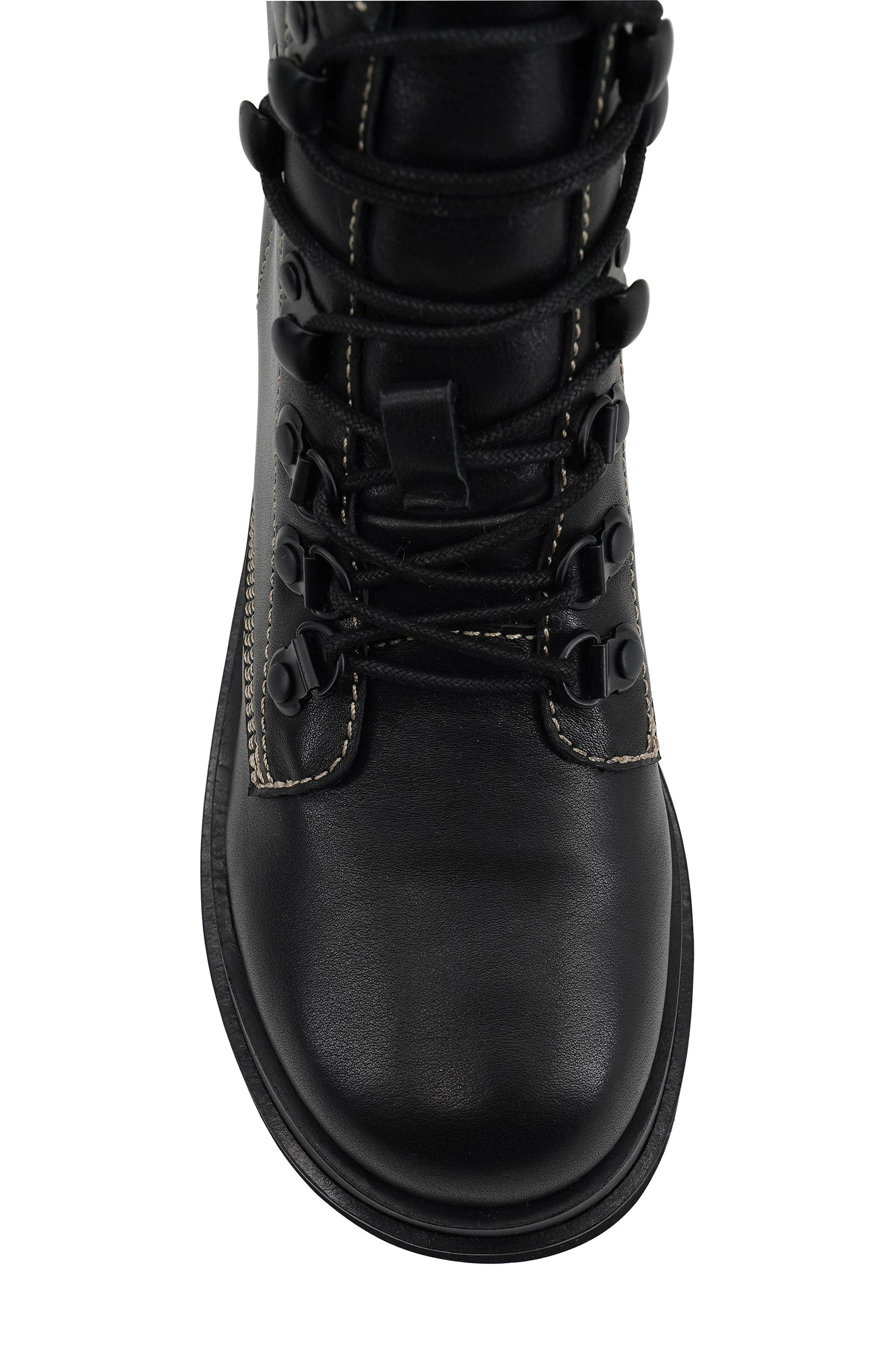 Artisan Crafted By Zigi Violet Bootie, Alternate, color, Black Leather