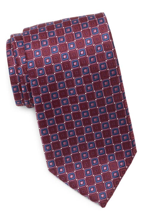 Lester Geo Print Tie