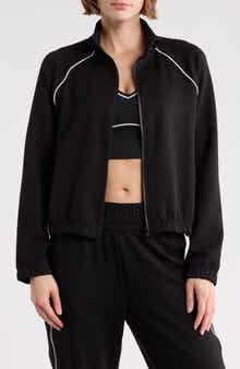 90 DEGREE BY REFLEX SoftLite Moonlight Zip Bomber Jacket