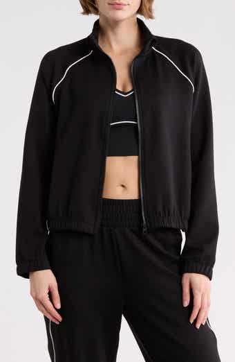 90 DEGREE BY REFLEX SoftLite Moonlight Zip Bomber Jacket