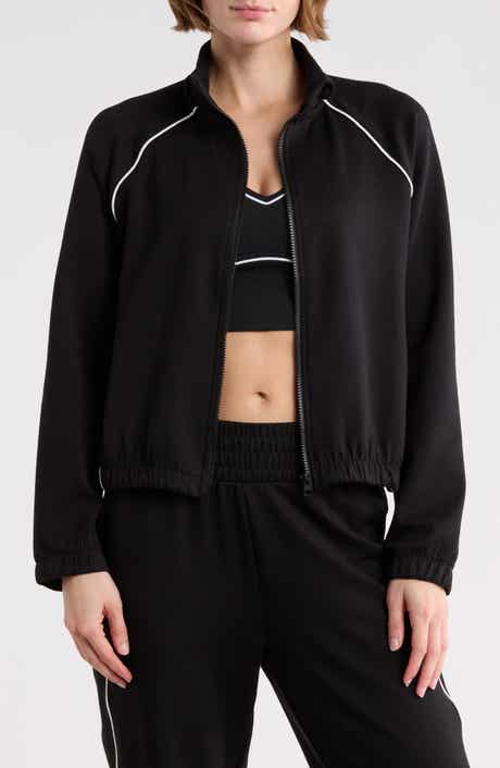 90 DEGREE BY REFLEX SoftLite Moonlight Zip Bomber Jacket