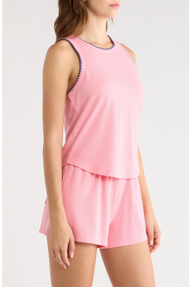 Kickback Short Pajamas, Alternate, color, PINK