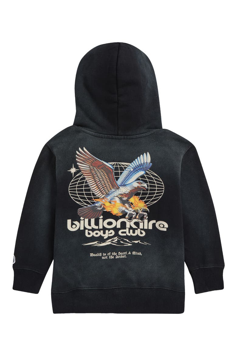 Kids' BB Desert Pullover Hoodie, Alternate, color, BLACK