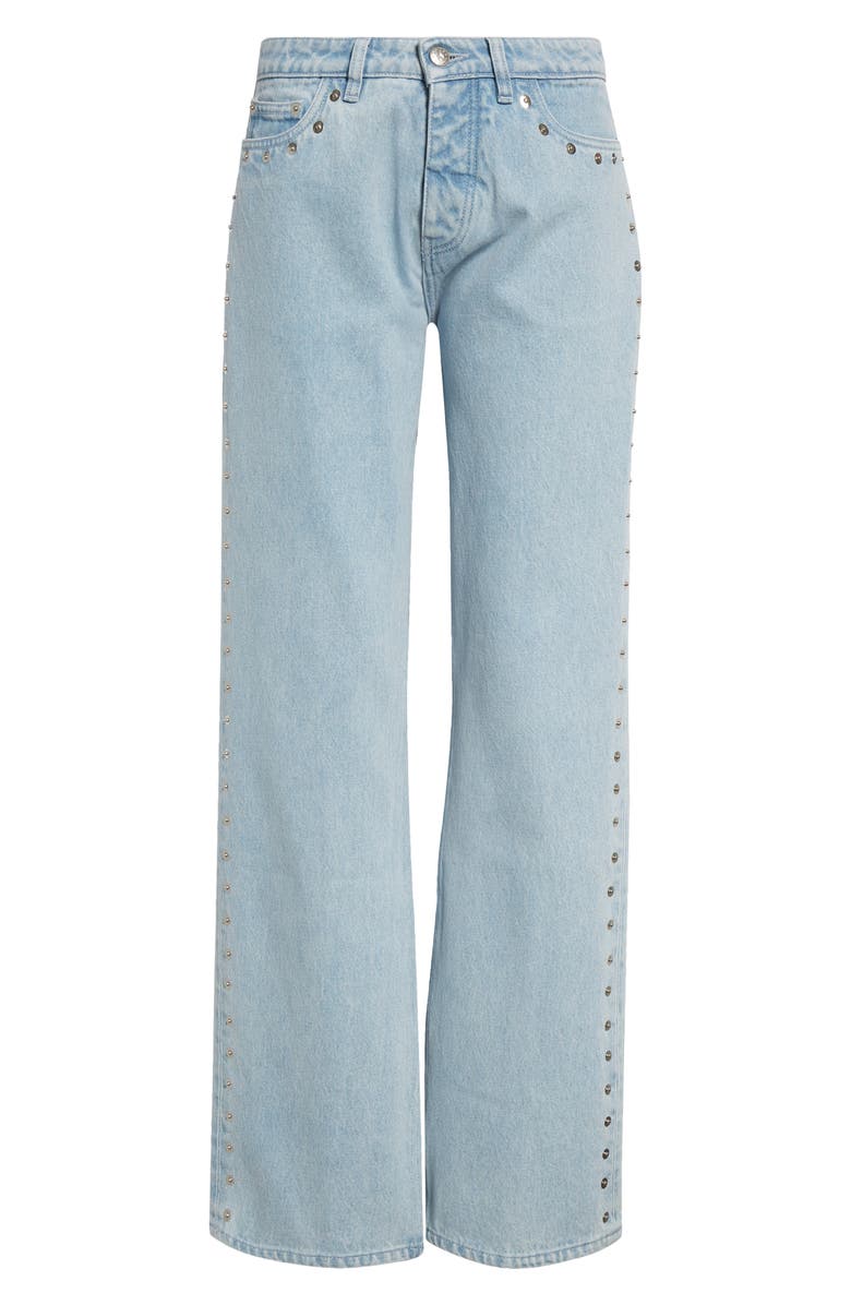 Paloma Wool Crowd Studded Boyfriend Jeans, Alternate, color, 
