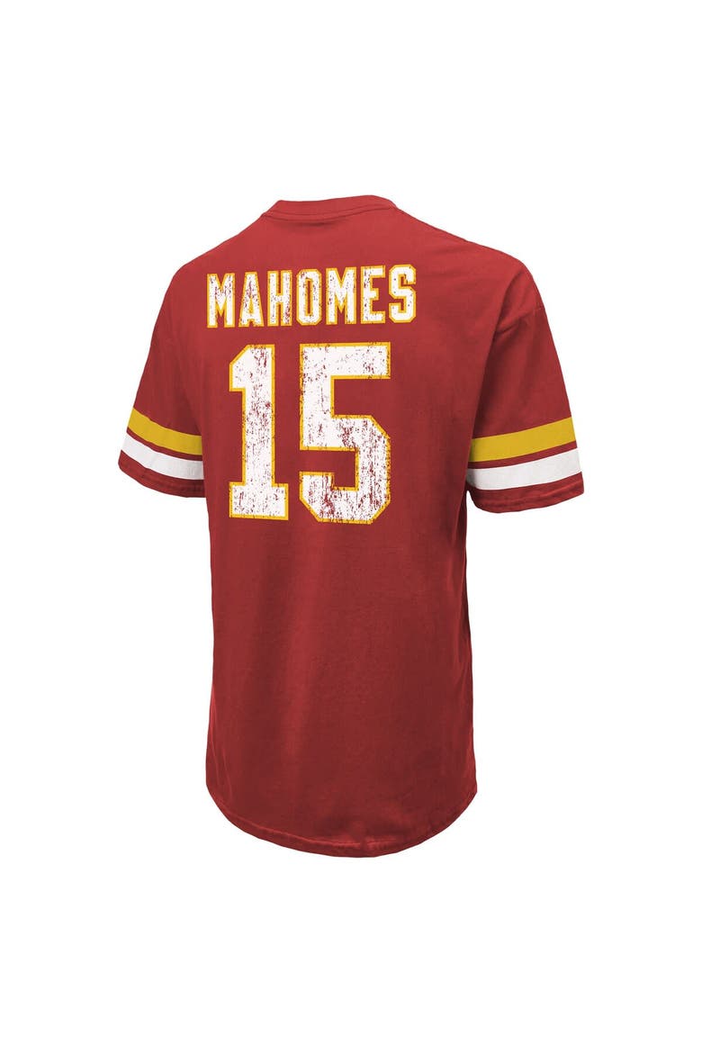 Men's Majestic Threads Patrick Mahomes Red Kansas City Chiefs Name & Number Oversize Fit T-Shirt, Alternate, color, Red