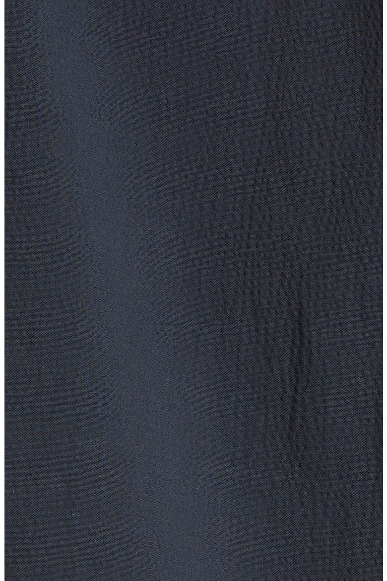 Textured Stretch Cotton Overshirt, Alternate, color, NAVY