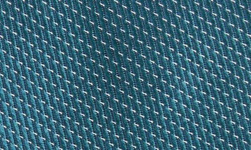 Nordstrom Haskin Textured Solid Silk Tie In Green