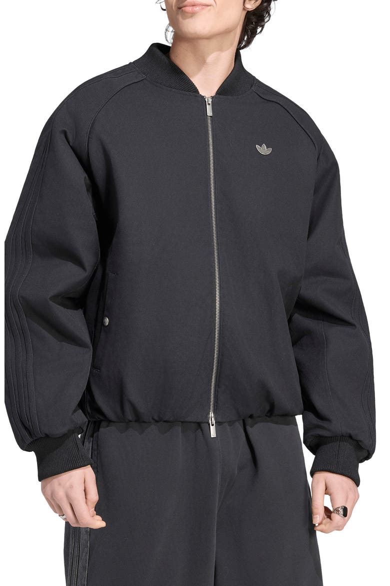 Bomber Jacket, Main, color, BLACK