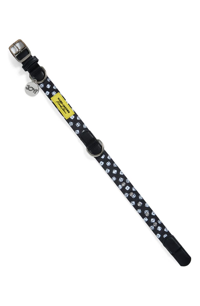 maxbone x Marc Jacobs Nylon Webbing Dog Collar, Alternate, color, Black