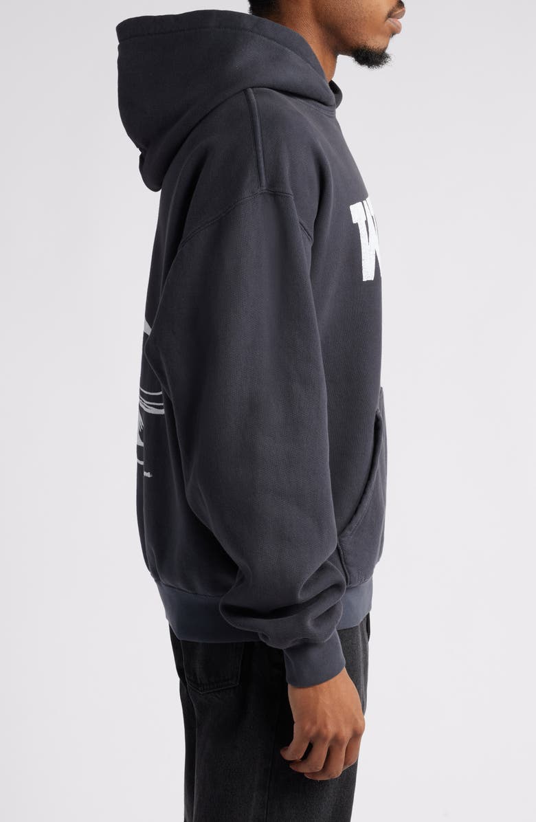 ONE OF THESE DAYS Wanted Graphic Hoodie, Alternate, color, 