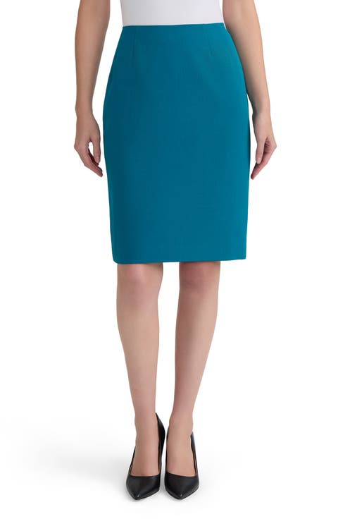 Zip Back Slim Skirt