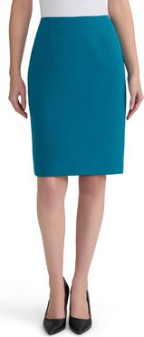 KASPER Zip Back Slim Skirt