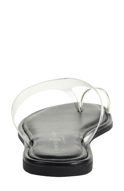 Chinese Laundry Maizy Sandal In Clear