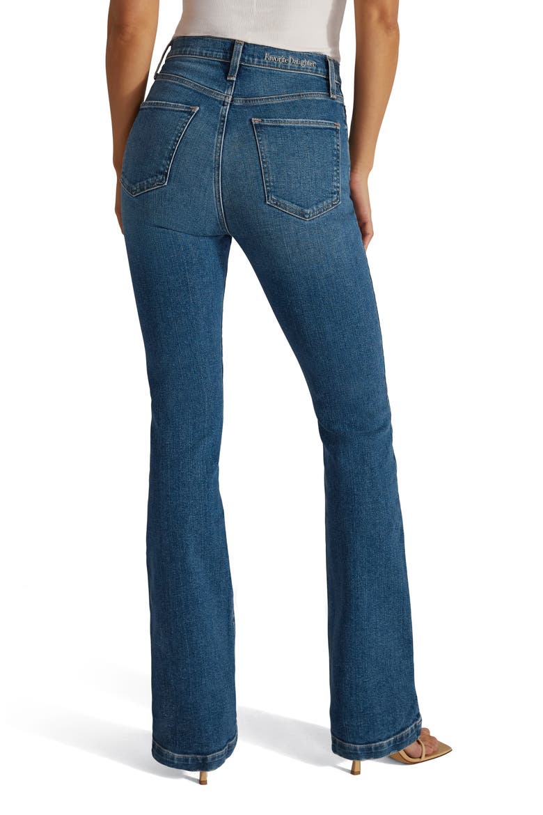 The Valentina Super High Waist Bootcut Jeans, Alternate, color, ASCOT