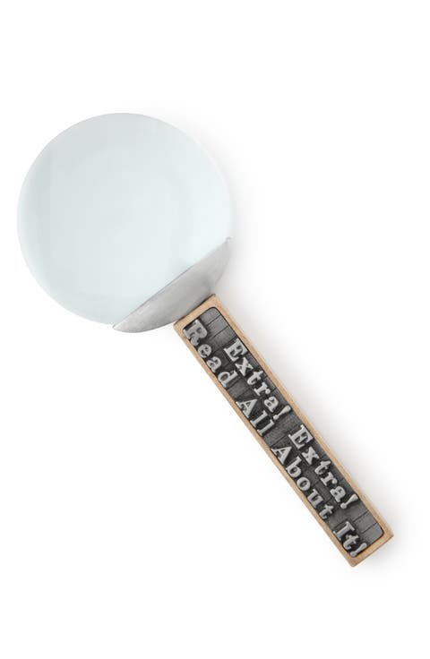 Hot Off the Press Magnifying Glass