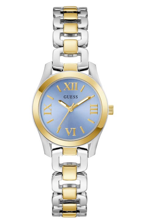 Veda Two-Tone Bracelet Watch, 28mm