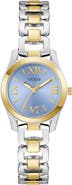 GUESS Veda Two-Tone Bracelet Watch, 28mm