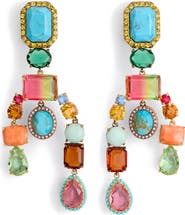 Kurt Geiger London Mixed Chandelier Drop Earrings